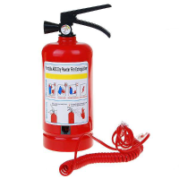 Dry Powder Fire Extinguisher Shaped Land Line Telephone
