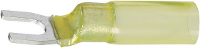 DSG Canusa 7933300102 Vorkkabelschoen Met krimpkous 4 mm² 6 mm² Schachtdiameter=4.3 Mm Deels geïsoleerd Geel 1 stuk(s)