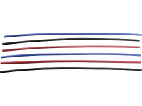 DSG Canusa 8014030000 Krimpkous zonder lijm Zwart, Rood, Blauw 3 mm Krimpverhouding: 3:1 1 pack