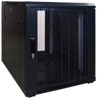 DSI 12U mini serverkast met geperforeerde deur   DS6812PP server rack