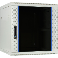DSI 12U witte wandkast met glazen deur   DS6612W server rack