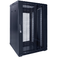 DSI 18U serverkast met geperforeerde deur   DS6618PP server rack