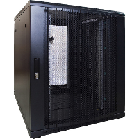 DSI 18U serverkast met geperforeerde deur   DS8018PP server rack