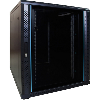DSI 18U serverkast met glazen deur   DS8018 server rack
