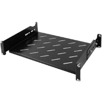 DSI 1U Verstelbaar legbord voor 350 mm tot 600 mm diepe serverkasten   DS FO60 inlegrooster