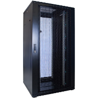 DSI 32U serverkast met geperforeerde deur   DS8832PP server rack