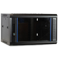 DSI 4U wandkast met glazen deur server rack