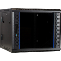 DSI 9U wandkast (kantelbaar) met glazen deur  DS6609 DOUBLE server rack