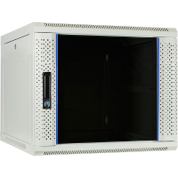 DSI 9U witte wandkast met glazen deur   DS6609W server rack