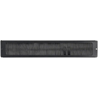 DSI Kabelinvoer met borstel   DS BRUSH WAND kabelkanaal