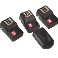 DSLRKIT PT 16 16 Channels Wireless/Radio Flash Trigger 3 Receivers