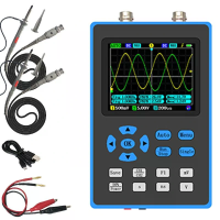 DSO2512G 2,8 inch Dual Channel + Signaalgenerator 120M Digitale Oscilloscoop 500GS/s FFT Spectrum Analyse Drie Trigger M