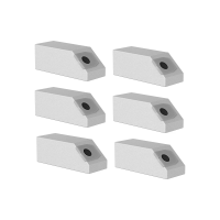 Dstoffassen 6 Pack Hoogwaardige vervanging Compatibel met Ultenic MX50 Robotstofzuiger en  mop