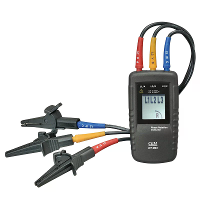 DT 901 Fase Indicator Driefasige 40V 690V AC fasevolgorde stuurindicator LCD display 15Hz tot 400Hz Frequentie