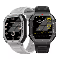 DT108 1,96 inch HD scherm GPS tracking AI spraakassistent bluetooth oproep hartslagbloedzuurstofmonitor slaapbewaking el