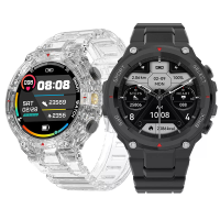 DT NO.I DT5 Sport 1,45 inch HD scherm GPS kompas bluetooth oproep hartslag bloeddruk bloedzuurstofmonitor slaapbewaking