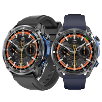 DTG1 1,43 inch AMOLED display GPS offline kaarten ABC functie 3ATM waterdicht 860mAh enorme batterij bluetooth oproep ha