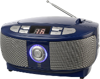 Dual P 49 1 FM CD radio FM, CD Blauw
