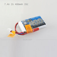 Dualsky Ex 7.4V 2s 400mah 30c Jst Lipo Battery