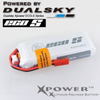 Dualsky Xp08002eco 800mah 7.4V 2s 25c Jst Lipo Battery