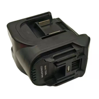 Dubbele batterij adapter voor LXT 18V lithiumbatterijomzetter voor BL1815 BL1830 BL1860 elektrisch gereedschap