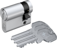 Dubbele profielcilinder 10 / 45mm Basi 5020 0015