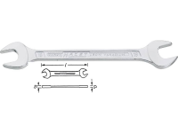 Hazet 450N 10X13 450N Dubbele steeksleutel Sleutelbreedte (metrisch) 10   13 mm