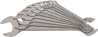 Dubbele Steeksleutelset 10 Delig 6   30 Mm Din 3110, Iso 3318, Iso 10102 Walter Werkzeuge 100 10 Mm Ph 000370281002