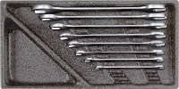 Dubbele steeksleutelset 8 delig DIN 3110 Gedore RED R22150001 3301698