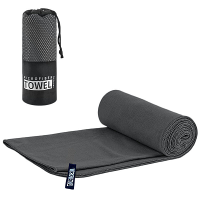 Dubbelzijdige fluwelen sport handdoek, ultrafijne vezel sneldrogende handdoek, water absorberende draagbare yoga en fitn
