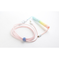 Ducky Coiled Cable V2   Cotton Candy kabel