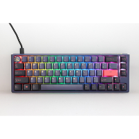 Ducky One 3 Cosmic Blue SF toetsenbord RGB led, Double shot PBT, Hot swappable, QUACK Mechanics, 65%