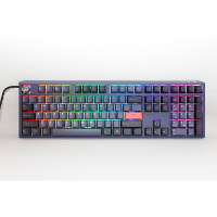Ducky One 3 Cosmic Blue toetsenbord RGB led, Double shot PBT, Hot swappable, QUACK Mechanics
