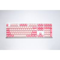 Ducky One 3 Gossamer Pink toetsenbord Double shot PBT, Hot swappable, QUACK Mechanics