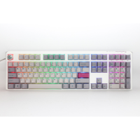 Ducky One 3 Mist Grey RGB led, Double shot PBT, Hot swappable, QUACK Mechanics