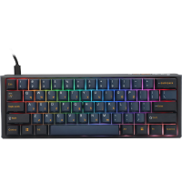 Ducky One 3 Pro Mini HSMX2A Brown RGB US gaming toetsenbord RGB led, Double shot PBT, QUACK Mechanics, 60%