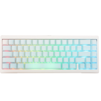 Ducky ProjectD Tinker 65   POM Edition toetsenbord RGB led, Double shot PBT, Hot swappable POM, Gasket mount, 65%