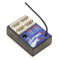 DumboRC P4FMG 4CH PWM Ultralicht Ingebouwde Gyroscoop Mini RC Ontvanger voor RC Auto Boot Tanks X4 X6 X5P X6PM Transmitt