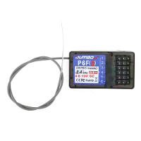 DUMBORC P6F(G) 2.4GHz 6CH RC Ontvanger Ondersteunt Gyro voor X4 X5 X6 X6PM Radiotransmitter Afstandsbediening