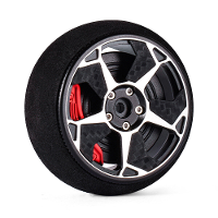 Dumborc RC Zender M3 Metalen Handwiel Stuurwiel voor DUMBORC DDF 350 X6PM X10P Radiolink FLYSKY Noble NB4 Pro Radio Cont