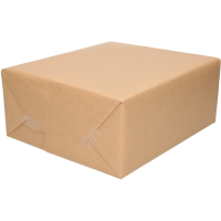 1X Rol Kaftpapier/verzendpapier stevig/kraft bruin rollen 500 x 70 cm