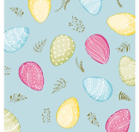 Duni Servetten Pastel Eggs