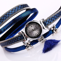 Duoya Fashion Serpentine Pattern Strap Ladies Bracelet Watch Casual Women Quartz Watch