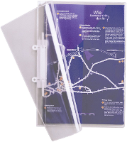 Durable 2512 251219 Snelhechtmap Transparant DIN A4