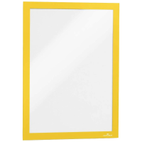 Durable 487204 DURAFRAME® Info Rahmen Infoframe, zelfklevend DIN A4 Geel (b x h) 236 mm x 323 mm 2 stuk(s)