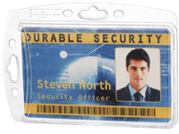Durable 890519 Pashouder Transparant 10 stuks/pak