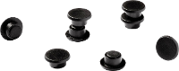 Durable Magneet 475101 (Ø) 15 mm Rond Zwart 1 set(s) 475101