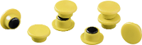 Durable Magneet 475104 (Ø) 15 mm rond Geel 1 set(s) 475104
