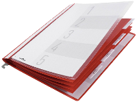 Durable Personeelsmap 255403 255403 Aantal onderverdelingen:5 Rood 1 stuk(s)