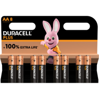 Duracell Plus Alkaline AA batterijen batterij 8 stuks